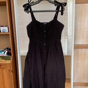 Black summer dress